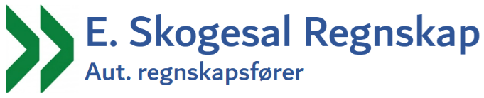 Logo av E. Skogesal Regnskap